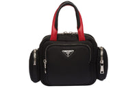 PRADA Nylon One Shoulder Handbags Women's Black