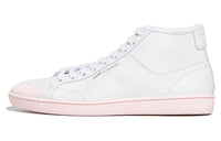 SAINT LAURENT Logo-stamp High Top Sneakers