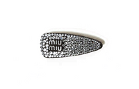 MIU MIU Hair Clips Women's Black