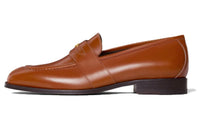 CELINE Triomphe Loafers 3cm Women's Brown