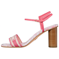 DIOR Dway Strap Sandals 8cm Women's Pink