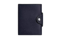HERMES Iliade Card Holders 2Z Bleu Nuit Midnight Blue