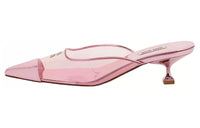 MIU MIU Wrap-toe Slippers Women's Pink