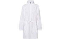 PRADA Hooded Poplin Dress