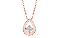 LOUIS VUITTON 14K Gold Necklaces Women's Rose Gold