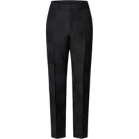 LOUIS VUITTON Jacquard Damier Wool-Silk Blend Cigarette Pants