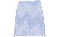 MIU MIU Casual Short Skirts Women's Light Blue