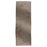 HERMES Cashmere Silk Silk Shawls Men's Brown
