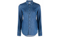 SAINT LAURENT Shirts Women's Blue