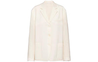 PRADA Business Suits Women's Ivory White