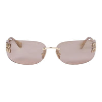MIU MIU Logo plaque Sunglasses