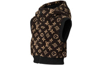 LOUIS VUITTON Sleeveless Monogram Teddy Jacket