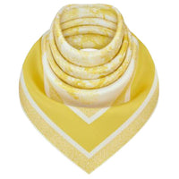 DIOR Silk Silk Scarves Women's Yellow