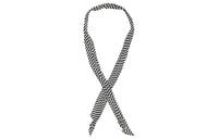 SAINT LAURENT Ties Unisex Black/White