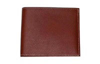 HERMES MC² Euclide Epsom Leather Card Clip Wallets Unisex 4E Sienne Ochre Red