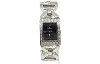 DIOR Vintage Collection Wrist Watch Quartz Movement Alloy Strap 19mm Black Dial Unisex