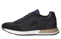 HERMES Drive Slip-Resistant Low-Top Casual Shoes Men's Black