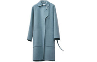 HERMES Velvet Jackets Women's Blue