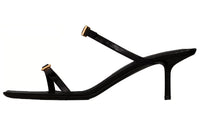 SAINT LAURENT NUIT Quick Dry Slide Slippers Women's Black