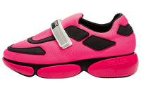 PRADA Slip Resistant Low Top Casual Shoes Women's Pink Black