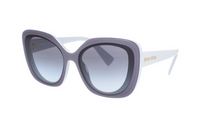 MIU MIU Butterfly Sunglasses Women's White