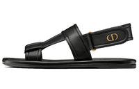 DIOR Ocean Strap Sandals Women's Black