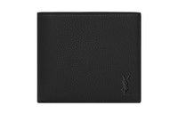 SAINT LAURENT CASSANDRE Calfskin Wallet Regular Men's Black