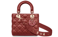 DIOR Lady Dior Women's Brick Red