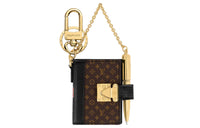 LOUIS VUITTON Metal Keychains Women's Brown