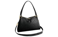 LOUIS VUITTON Shoulder Bag Ponthieu Monogram Empreinte Pm Noir Black