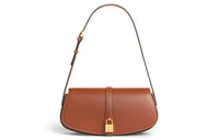 CELINE Tabou Cow Leather Shoulder Bag, Handbag, Shoulder Bag Women's Tawny/Caramel