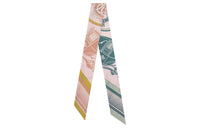 HERMES Silk Scarves Women's Pink