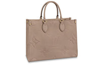 LOUIS VUITTON Onthego Empreinte Mm Turtledove