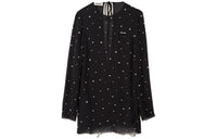 MIU MIU Long-Sleeved Dresses Women's Black