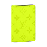 LOUIS VUITTON Pocket Organizer Neon Yellow
