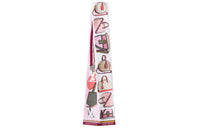LOUIS VUITTON Silk Scarves Women's Rose Pink