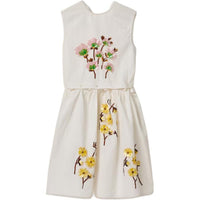 MIU MIU Sleeveless Dress Women's White