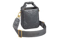 LOUIS VUITTON Cruiser Messenger Dark Shadow Gray