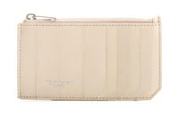 SAINT LAURENT Leather Card Holder Regular Men's Light Brown
