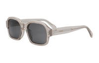 CELINE Acetate Irregular Shape Sunglasses Men's Gray