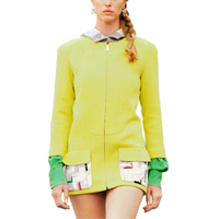 CHANEL SS24 Jackets Coats Women's Yellow