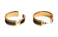 HERMES Earrings Women's Gold