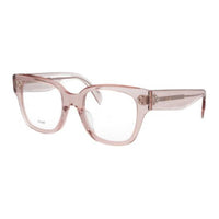 CELINE Acetate Oval Eyeglass Frames Unisex Pink
