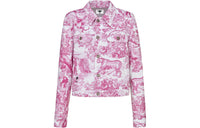 DIOR FW22 Denim Jacket Women's Pink