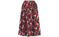 DIOR Printed Pleated Maxi Skirt