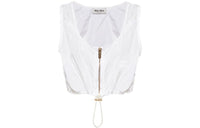 MIU MIU Tank Tops Women's White