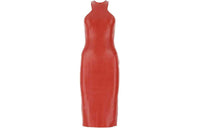 SAINT LAURENT Sleeveless Dresses Women's Red