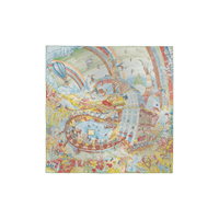 HERMES Silk Scarves Women's Multicolor