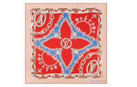 LOUIS VUITTON Silk Scarves Women's Multicolor
