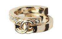 CHANEL Metal Rings Women's Gold